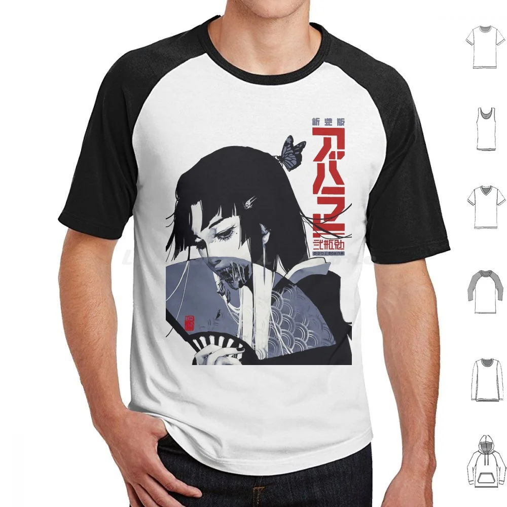 Japanese Geisha Vaporwave Girl Urban Style T Shirt Big Size 100% Cotton Geisha Cyborg Girl Vaporwave Japanese Hipster Future