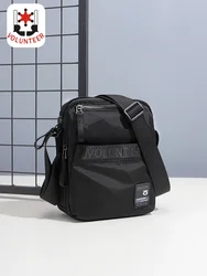 Borsa a tracolla per uomo 2023 Solid Commuter All-match Fashion Casual borse a tracolla per esterni di grande capacità 1807-02