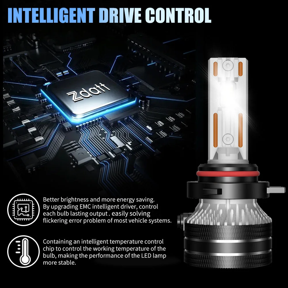 1400 واط H7 H11 Led Canbus سيارة المصابيح الأمامية 250000lm H4 H1 Led أضواء H9 H11 HB3 9005 HB4 9006 CSP 6500 كيلو الضباب مصباح 12 فولت 2 قطعة h7led #5