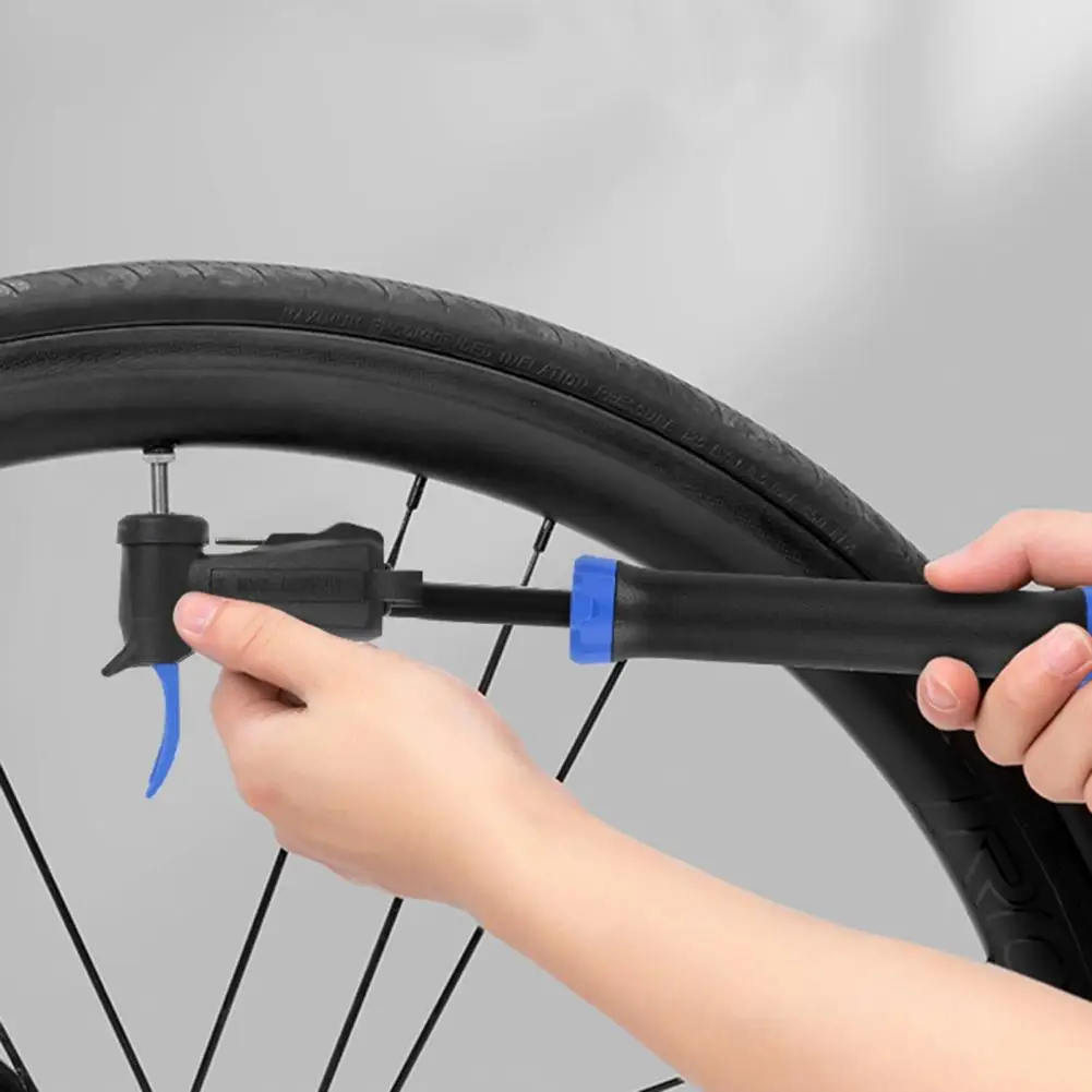 Bike Tire Inflator Compact High Pressure Mini Bicycle Pump Portable Handheld Air Inflator for Universal Bike Tires for Wide