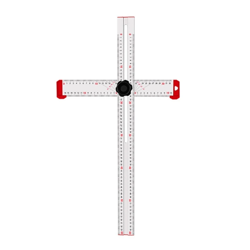 

Drilling Positioning Ruler Woodworking Scriber Tool Ruler