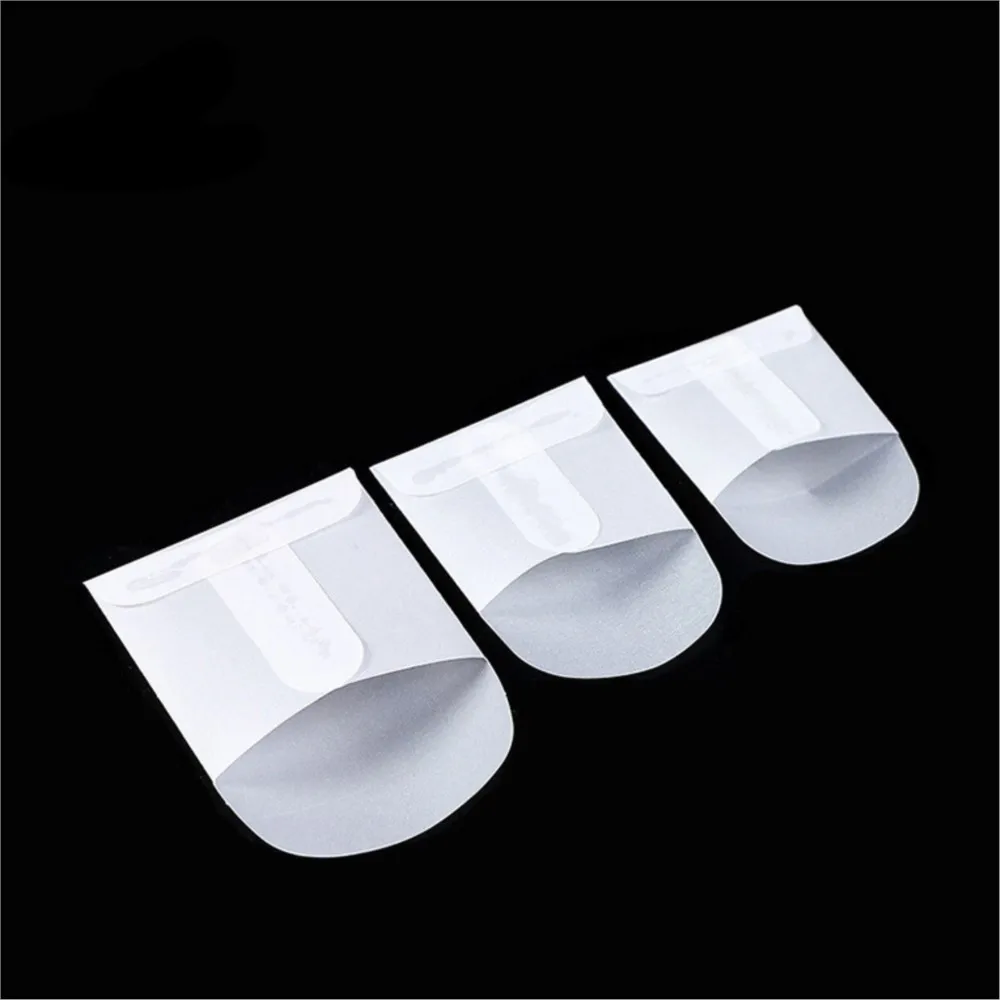 50Pcs/Lot Mini Paper Oval Handles Envelopes Small Parts Gift Packing Bag For  Jewelry Earring Necklace Storage Bag Wholesale