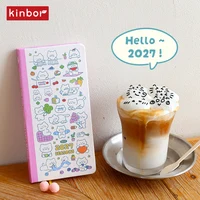 2027 Kinbor Weeks Weekly Planner Journal Two Pages Per Week Notebook The Year of Goat Limited Plan Gift for Back To School 4