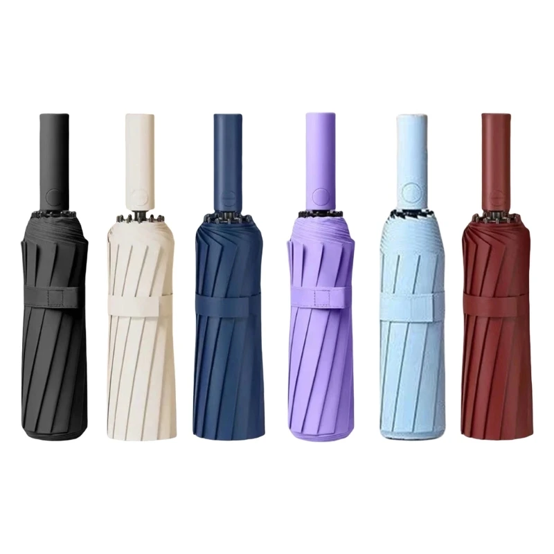 

Fashionable Automatic Folding Umbrella with Strong Wind Resistance and Sun/Rain Adaptability Umbrellas