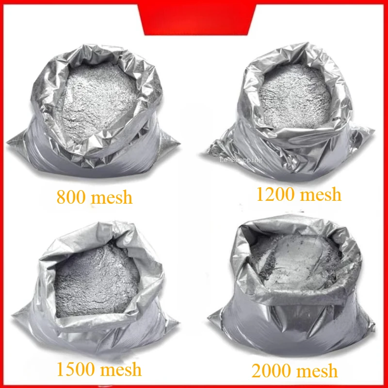 100g/200g/500g High-purity Ultrafine Aluminum Silver Powder Strong Metallic Feel Suitable for Paint Printing Ink and Coating