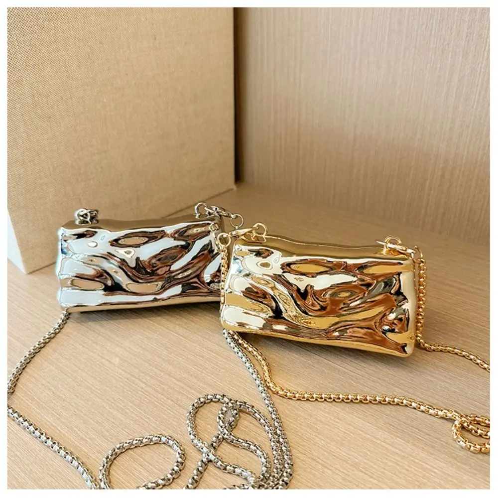 

Gift Bow Shaped Metal Box Bag Metal Mini Underarm Shoudler Bags Clutch Bag for Women