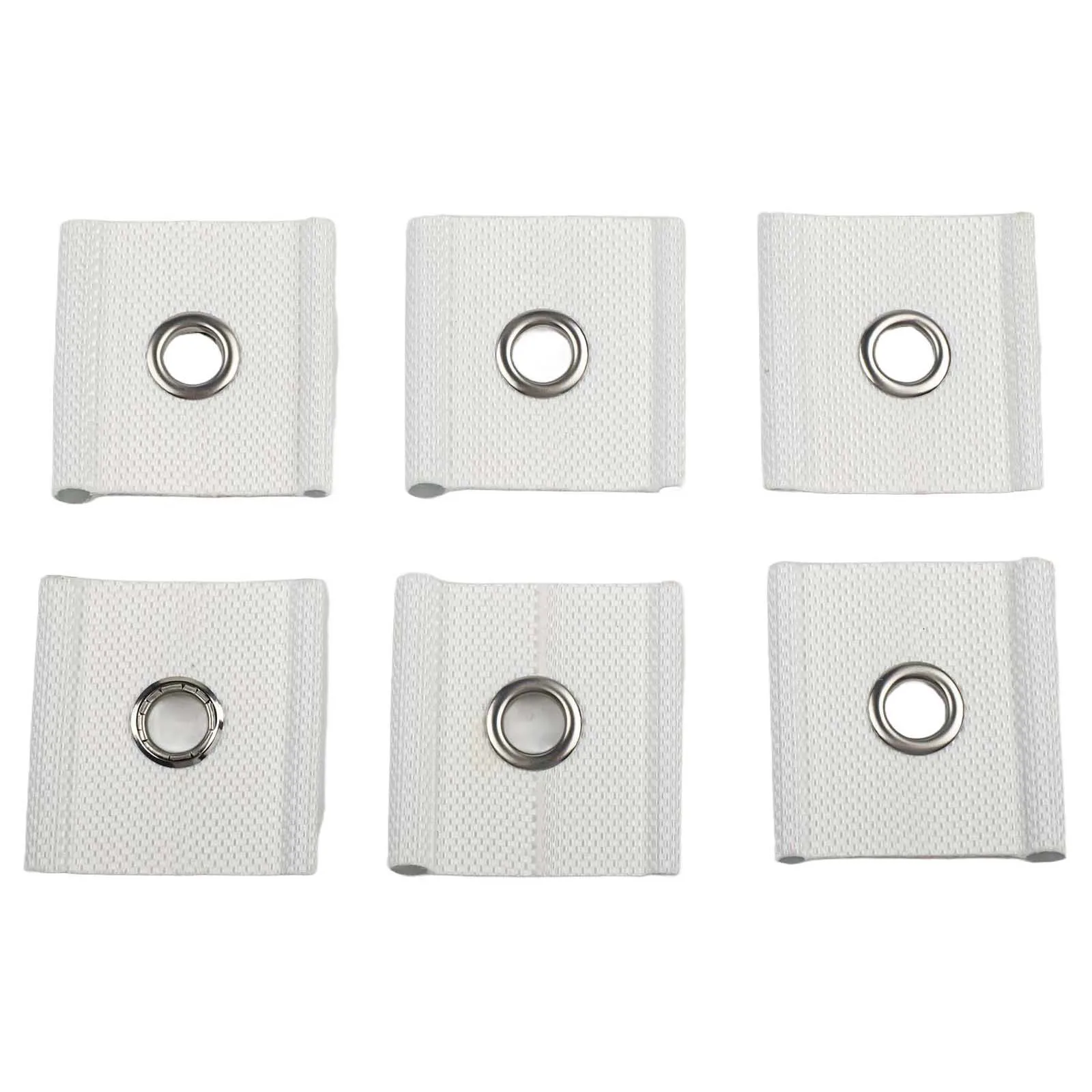 6Pcs RV Shelter Hook For Roller Blind Track Door Curtain Jack Awning Rail Hanging Clothes Luggage Camping Outdoor Supplies