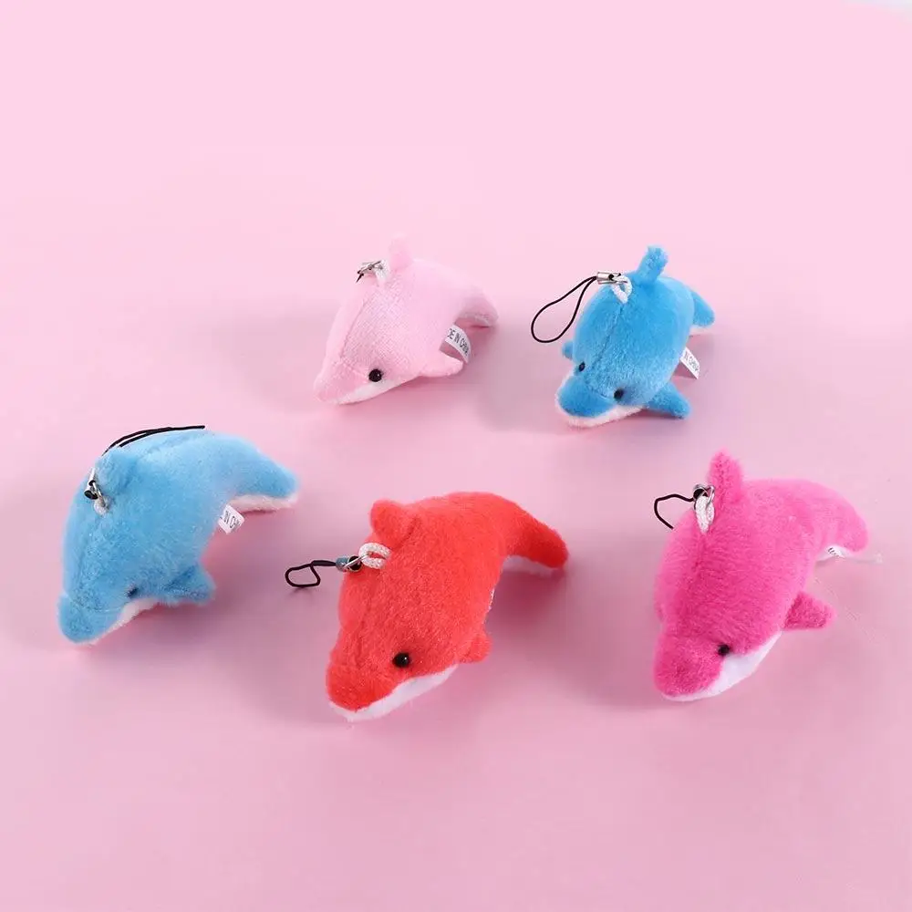 

Mini Cartoon Dolphin Phone Key Chain Bag Pendant Birthday Party Gift Wedding