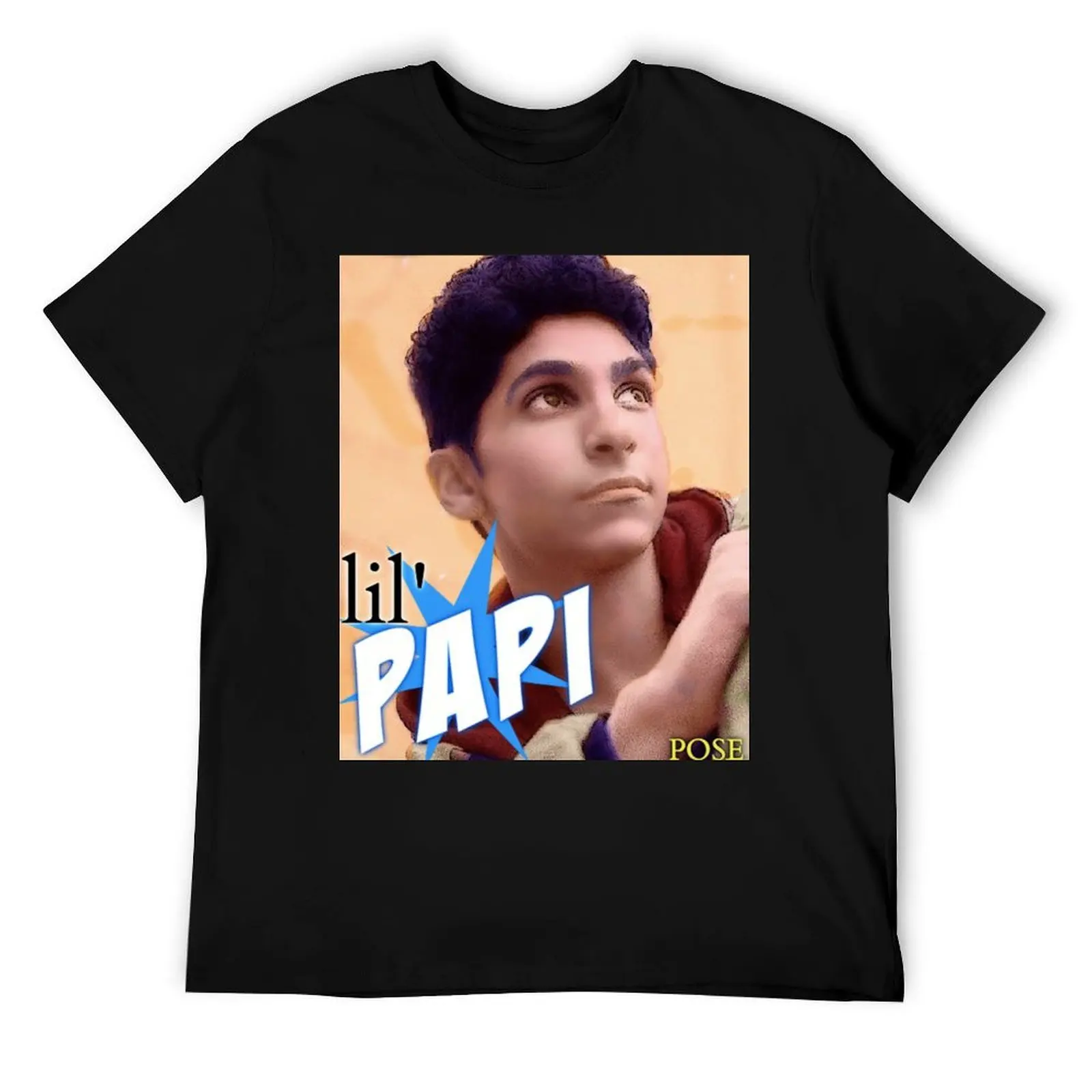 

lil papi pose T-Shirt t shirt men 100% cotton luxury brand t shirt for man T-Shirt
