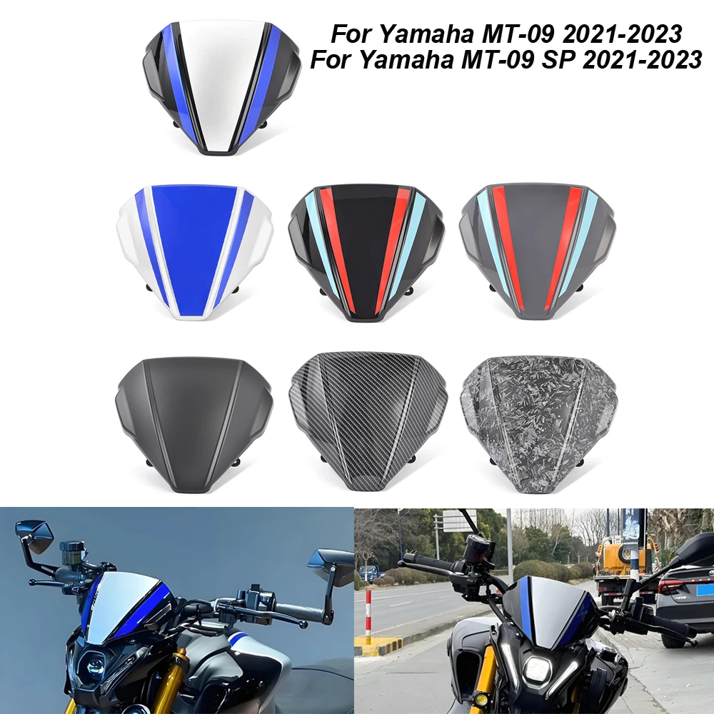 

Motorcycle Wind Deflector For Yamaha MT-09 MT 09 MT09 SP 2021 2022 2023 Windscreen Windshield