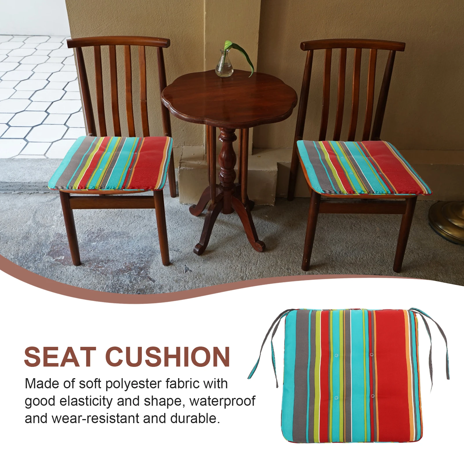 

Waterproof Seat Office Chair Cushion 4D Comfortable Breathable Chair Pad For School Car Home Garden Easy Clean Seat