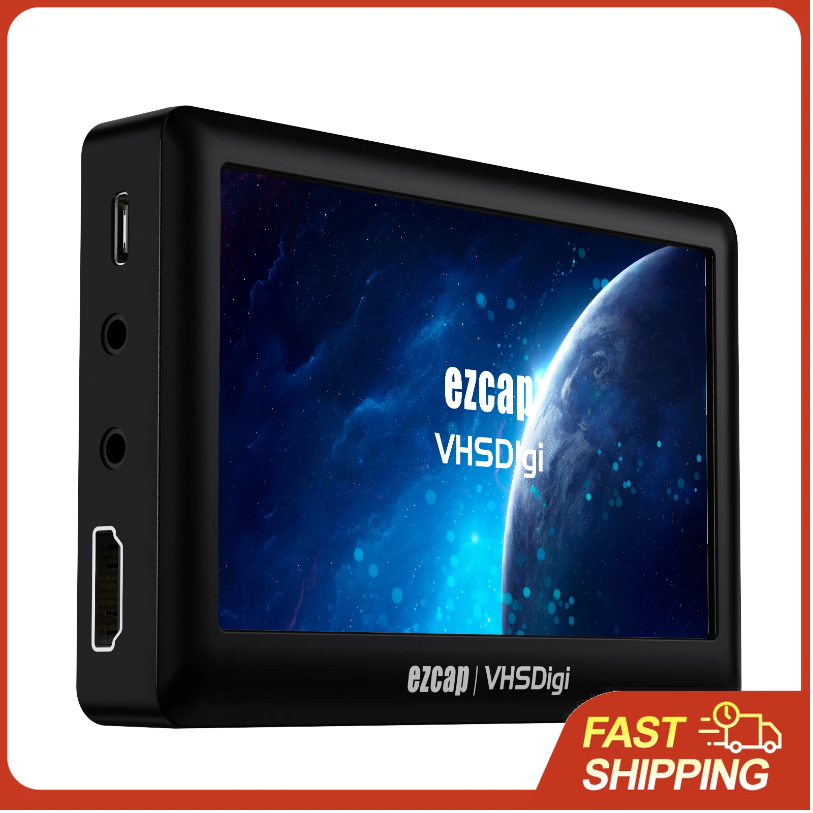 ezcap180 AV Recorder Video Audio Capture Box Analog to Digital Converter Record Video 4.3