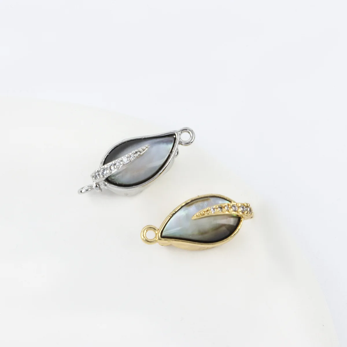 1 Copper-plated Gold-plated Black Ingot Insert Buckle DIY Bracelet Necklace Connecting Buckle Accessorie Jewelry Making Material