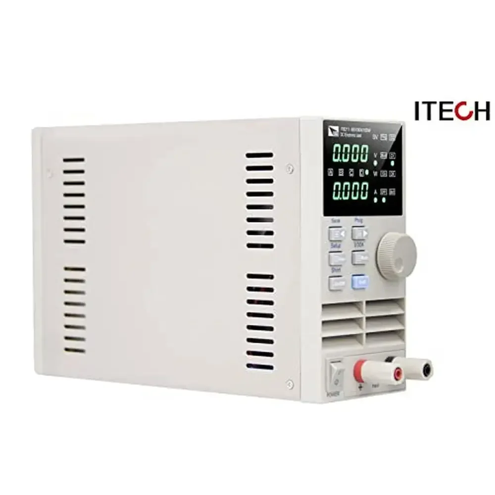 Lab beban elektronik DC 60V 50A 150W, teknologi perlindungan OCP/OVP IT8211 dapat disesuaikan