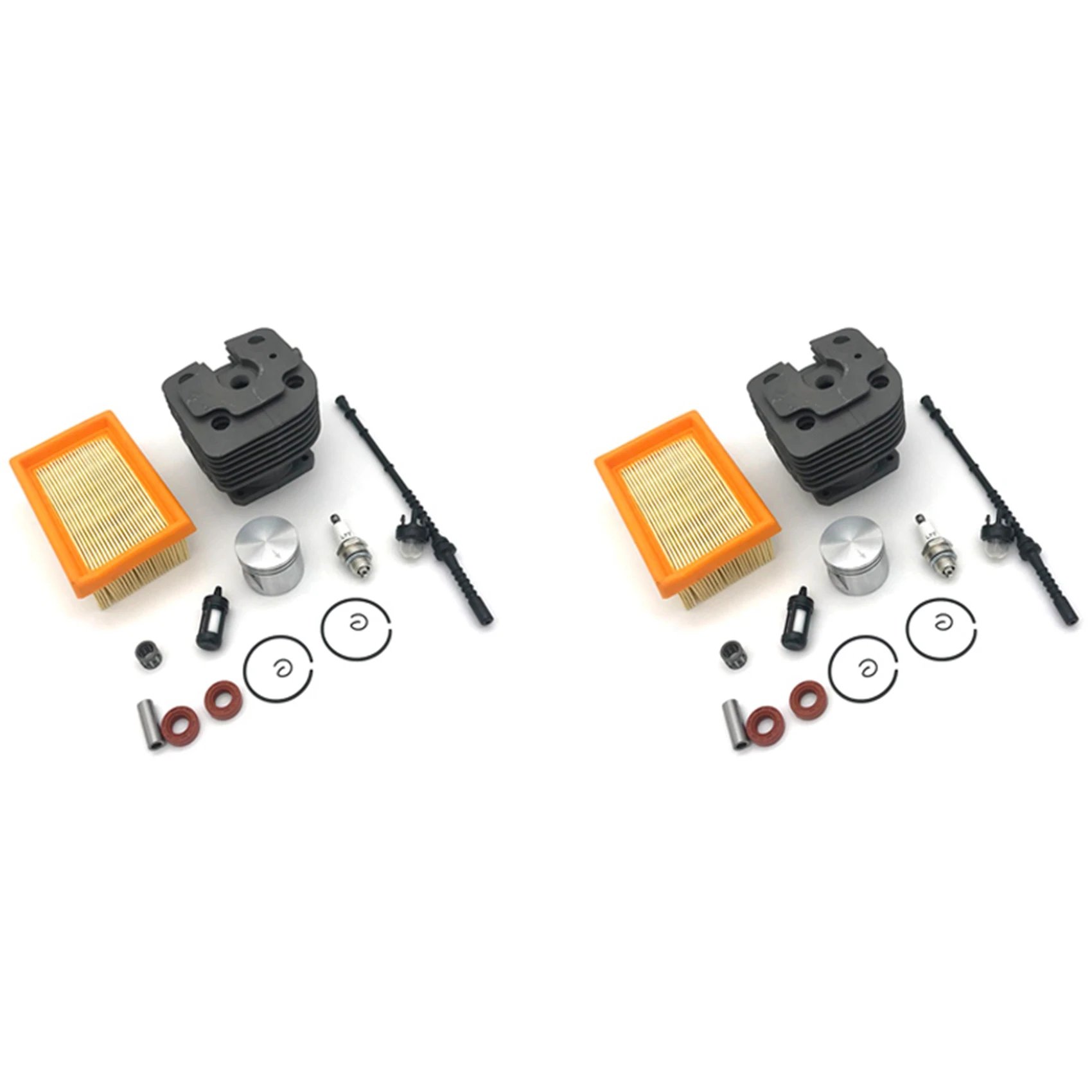 AB33-2 Set 42Mm Cylinder Piston Kit For FS450 FS 450 Air Fuel Filter Line Oil Seal Bulb Spark Plug Trimmer 4128 020