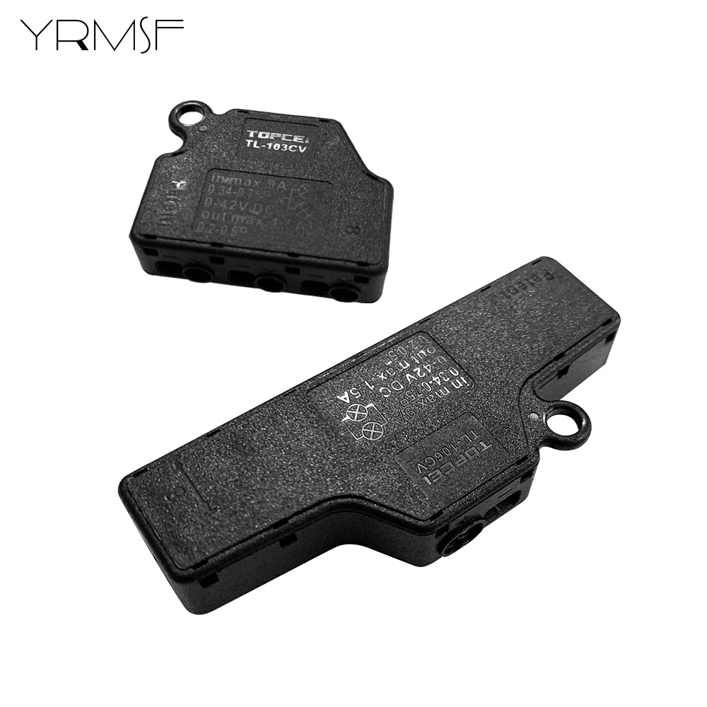 Led Strip Connectors 3/6 Ports Out Line Splitter Universal DIY Wiring Cable Connector Home Terminal Block for Model LED Lighting image 4