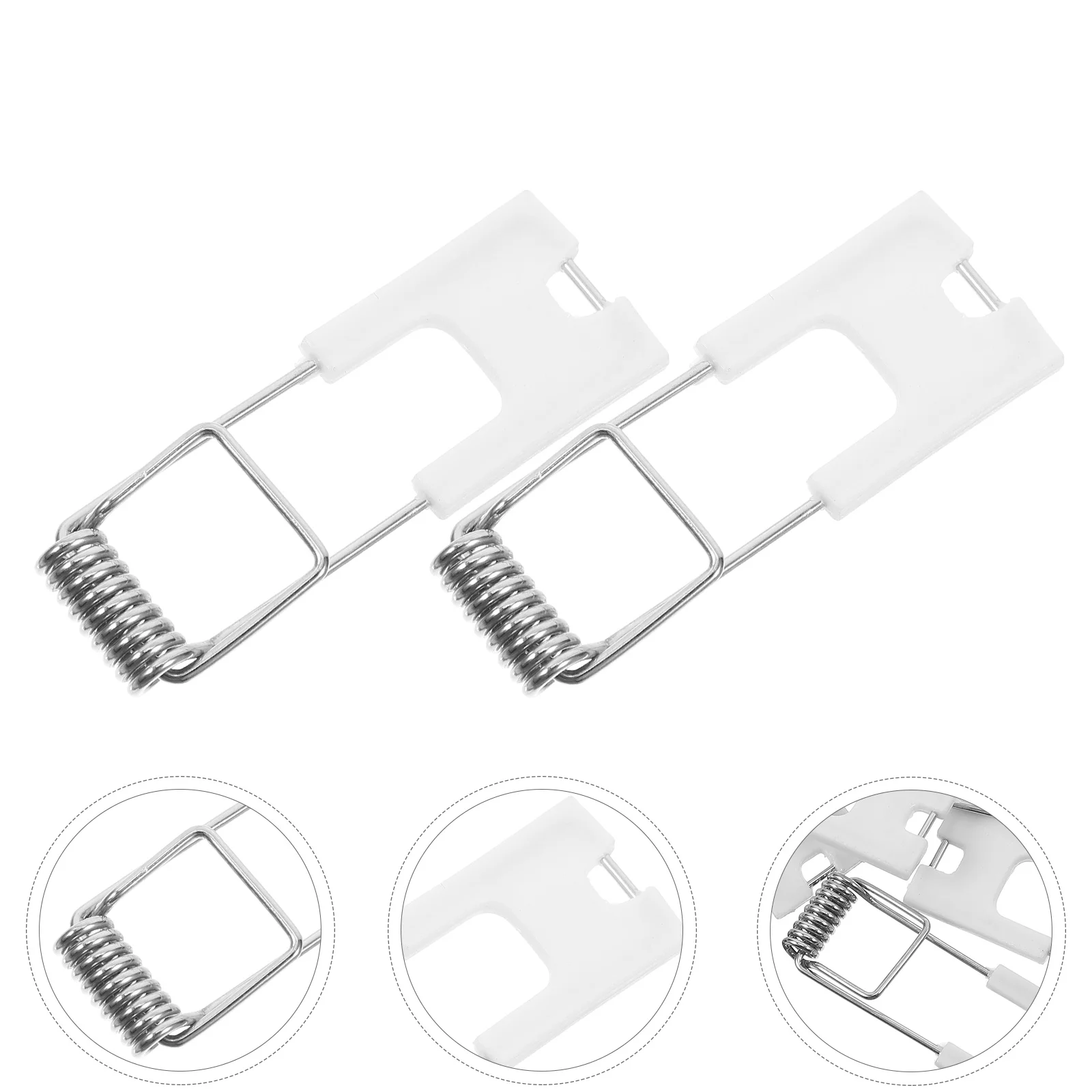 

50pcs Spring Clips for Downlight Lamp Panel Securing Clip Retaining Clamp Light Fixture Compatibility LED Bulb Tube