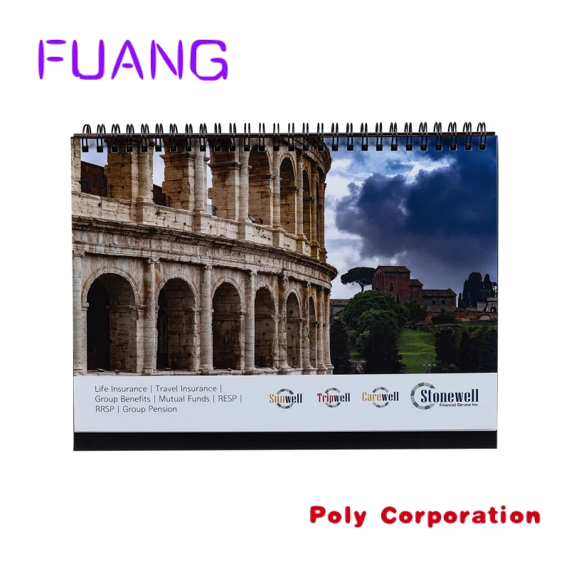 Custom  High-end low price China supplier customized printing desk calendar 2024