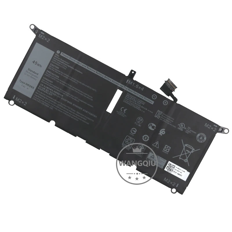 Imagem -05 - Bateria do Portátil para Dell Xps13 9370 7390 9380 P82g Hk6n5 5390 Inspiron 7391 7490 Vostro 5390 5391 Dxgh8
