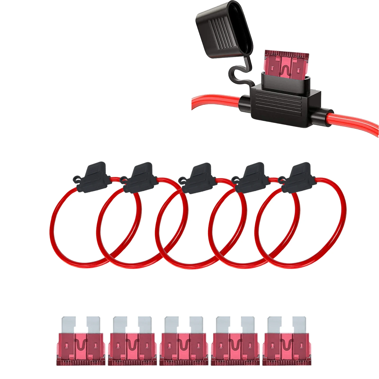 5PCS Waterproof 10 … - image