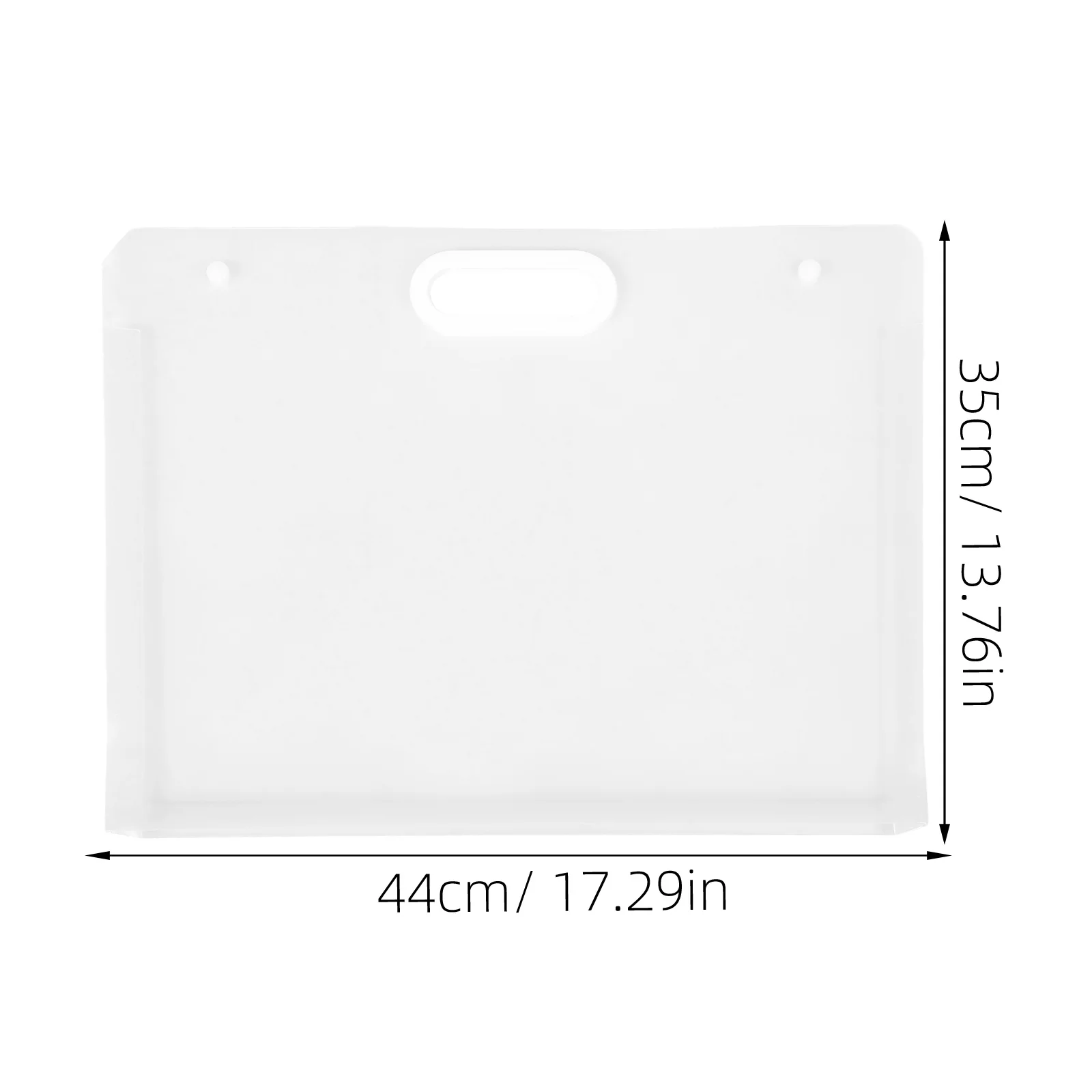 1개 대용량 플라스틱 파일 정리 가방 영수증 청구서 카드 보관 휴대용 파일 홀더 사무실 파일