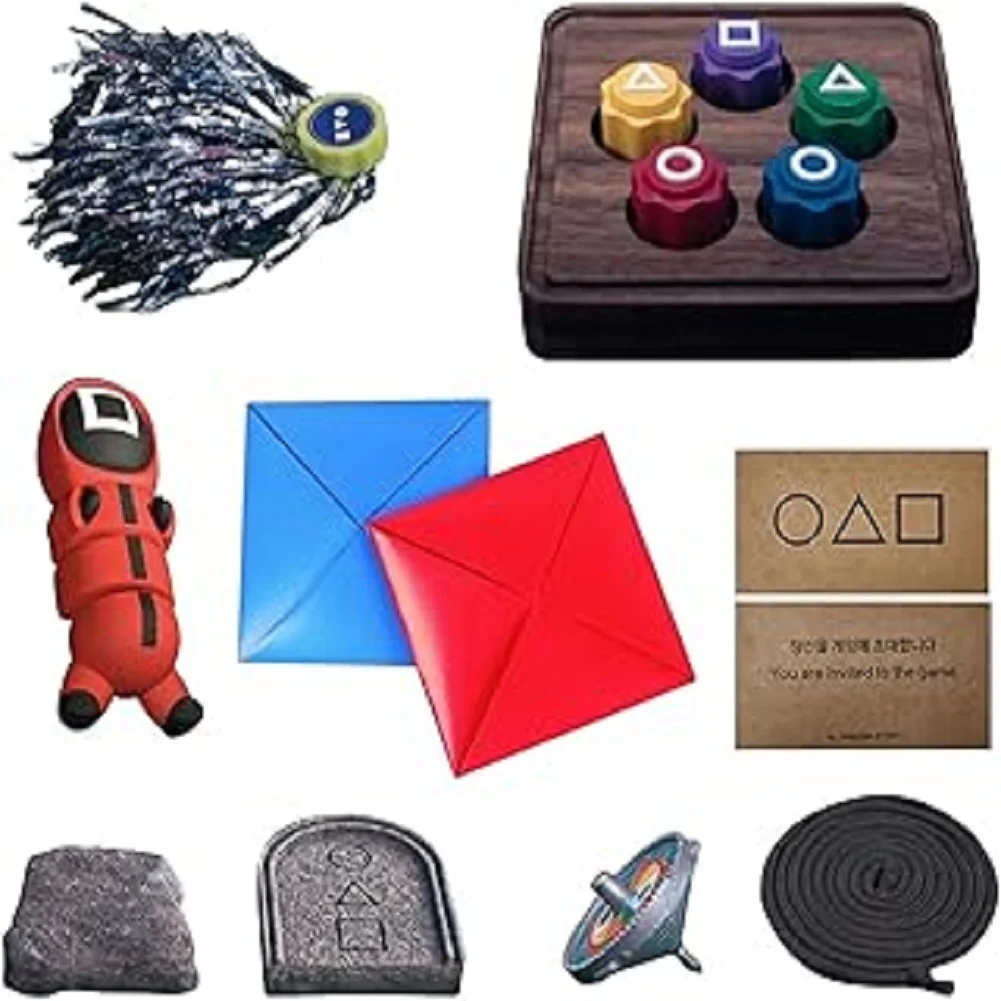 

Gonggi Korean Game Stones Set Paeng-y DDAKJI Korean Traditional Play Game Gonggi Jack Stone Pebbles Set Board Game for TV Fans