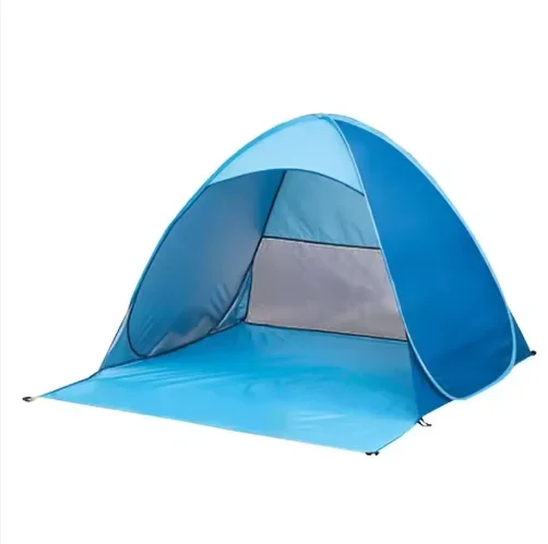 Instant Automatic Four-Season Camouflage Beach Tent 2 Seconds Easy Setup Portable Outdoor Waterproof Sun Shelter One Bedroom