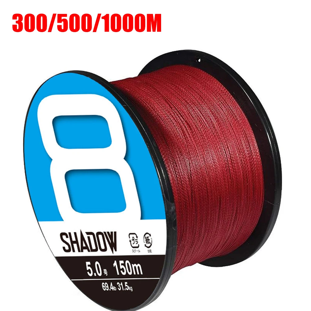 

ThornsLine 8 Strands 1000M 300M PE Braided Fishing Line 18-75LB Multifilament Fishing Line Smooth for Carp Fishing pesca