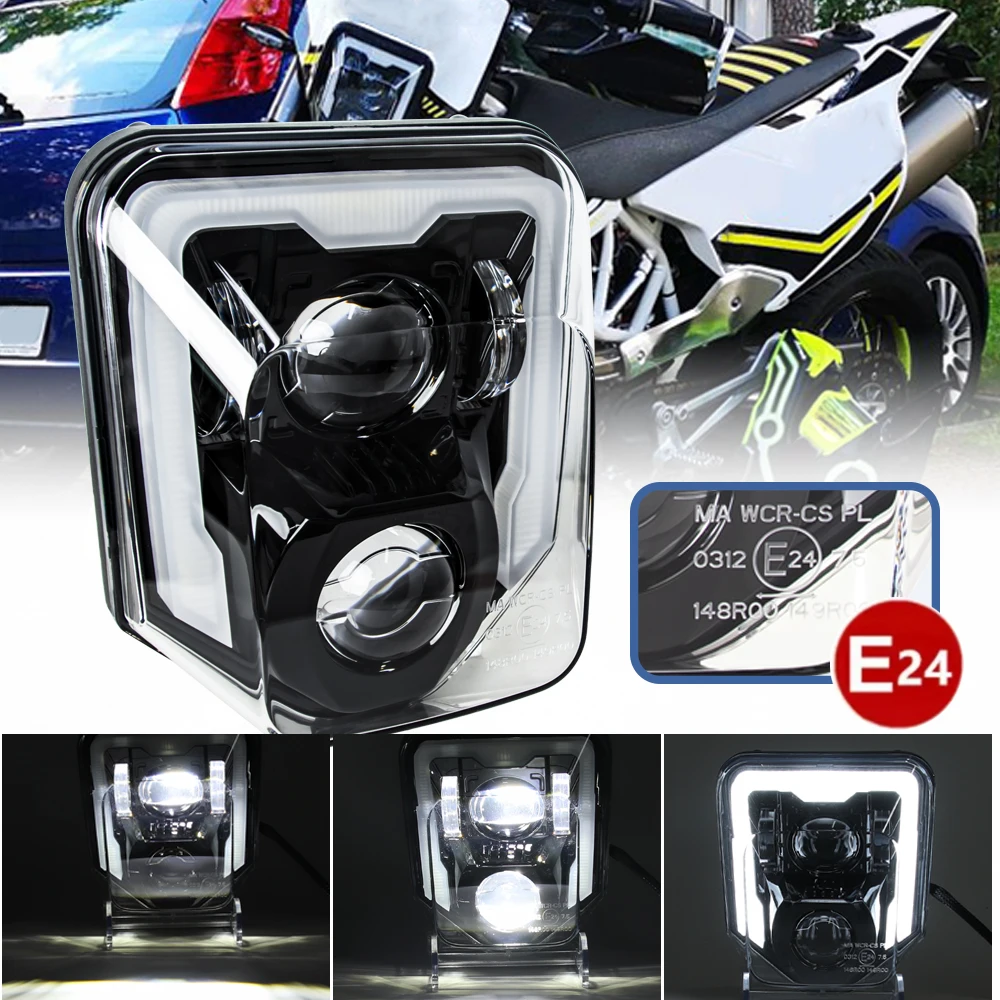 

Headlight Motorcycle Light For Husqvarna TE FE TC FC 125 250 300 350 450 501 701 250i 300i Headlamp Enduro Dirt Bike Accessories