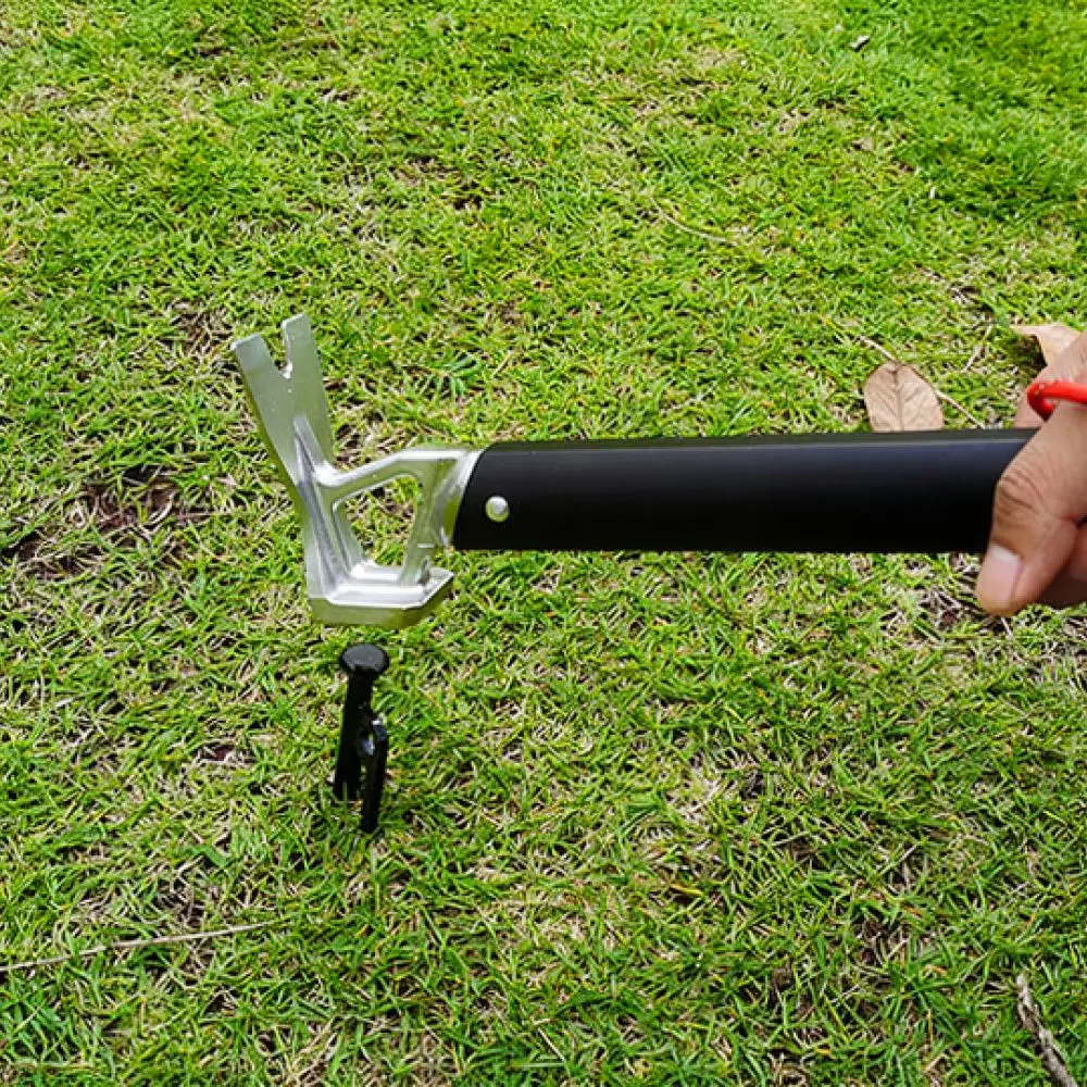 For MODEGOL Camping Tent Hammer Steel Head Aluminum Handle Stake Puller For Outdoor Canopy Fixing Performance