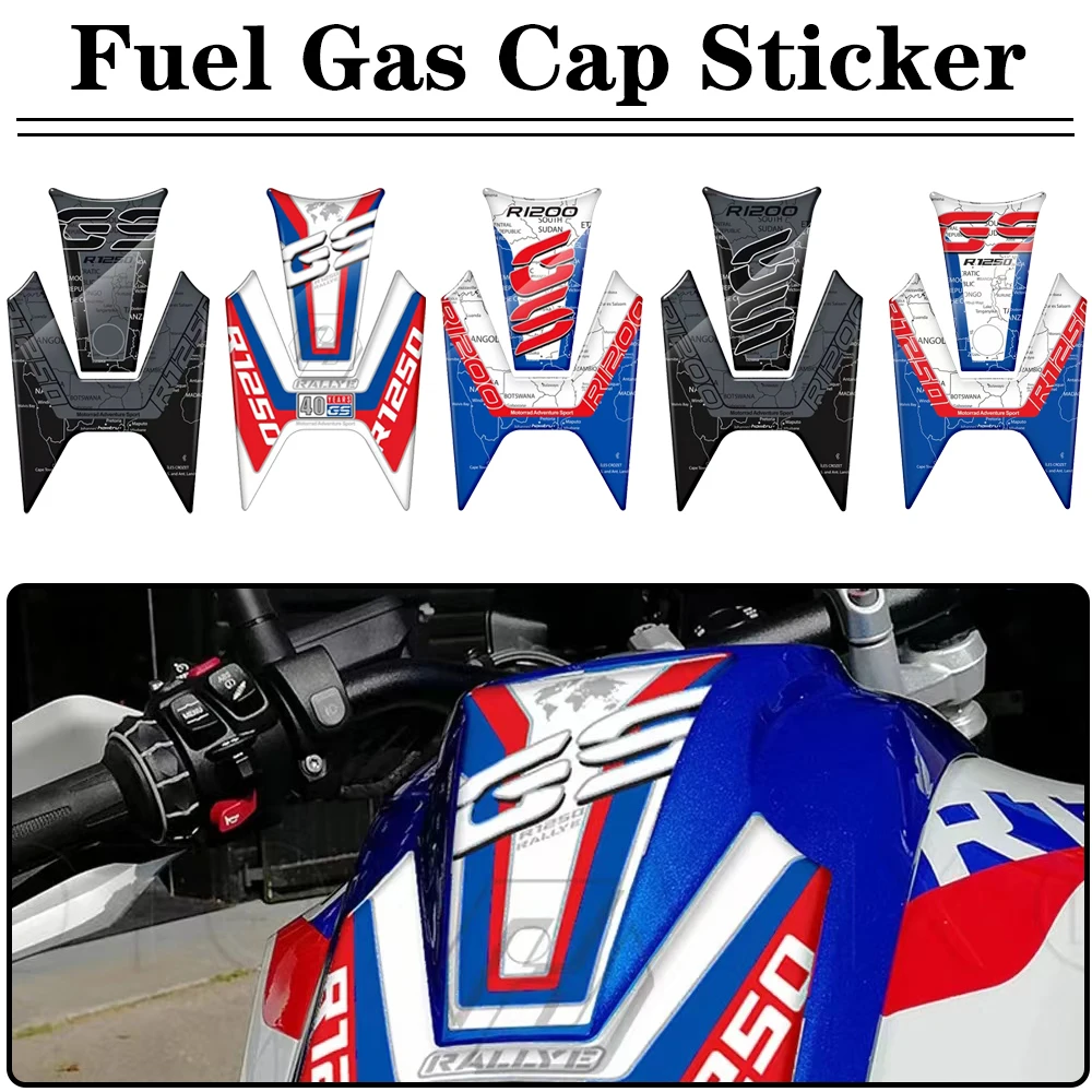 

For BMW R1200GS R1250GS 2018 2019 2020 2021 2022 Motorcycle Fuel Gas Cap Sticker Tank Pad (NOT ADV)