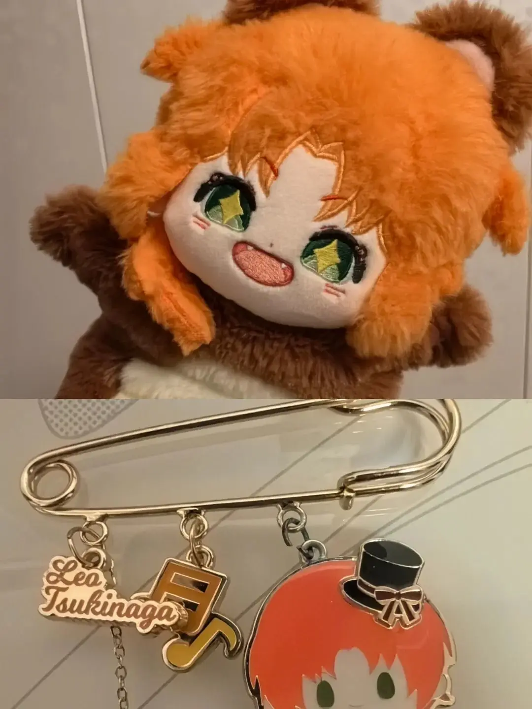 เกมEnsemble Stars Tsukinaga Leo 20 ซม.Maumetหุ่นมินิตุ๊กตาPlushผ้าฝ้ายคอสเพลย์จี้ของเล่นแฟนของขวัญวันเกิดXmas