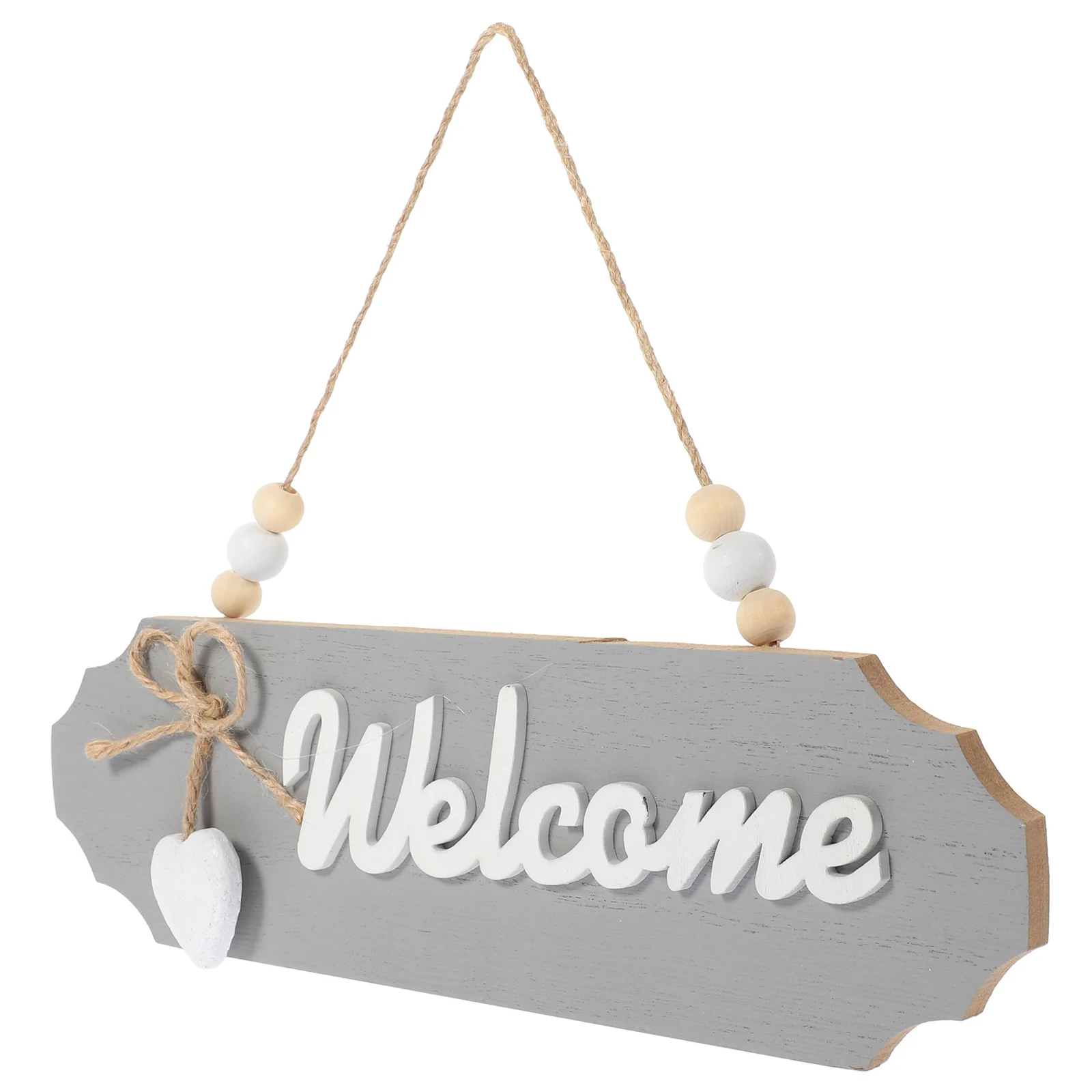 Double Sided Store Sign Welcome Door Decorations Personalised Signs for Home Front Porch