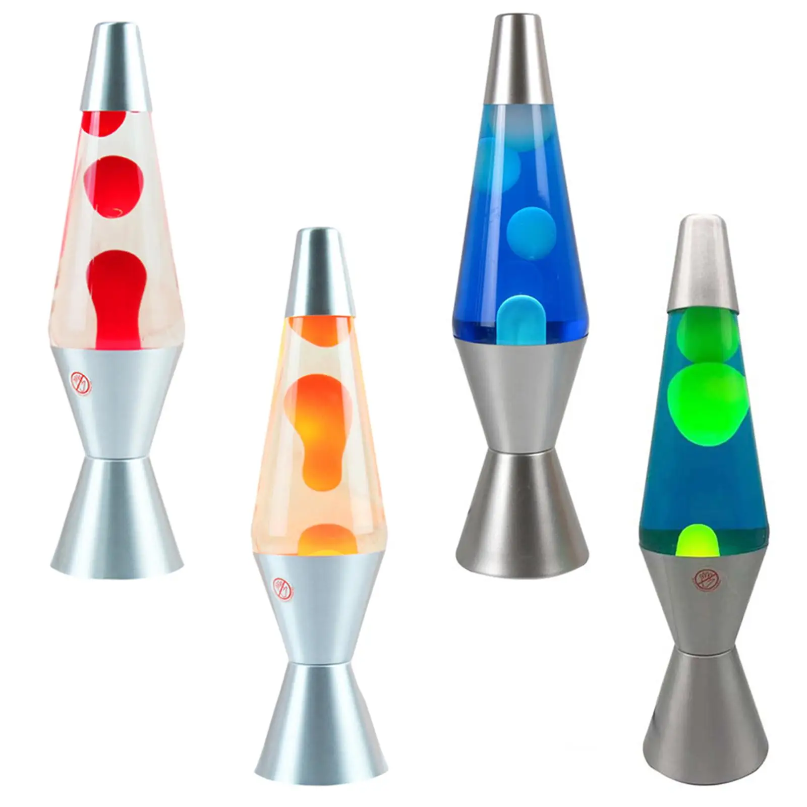 Cone Liquid Motion Lamp Cool Wax Night Light Color Changing W/ Aluminium Alloy Base for Home Living Room Bedroom Decoration