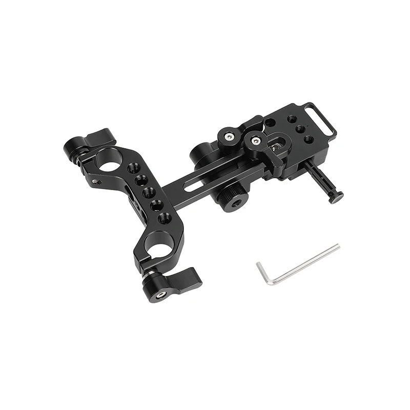 HDRIG หญิง V ล็อคอะแดปเตอร์ Rod Mount สําหรับ 15mm Rail ระบบปรับ 15 มม.LWS Rail Block สําหรับไหล่ Rig Kit