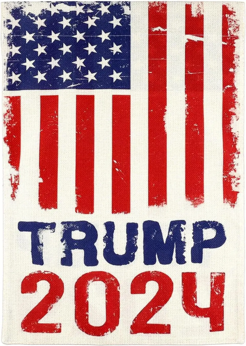 Trump 2024 Flag, 18.03x12.4 Inch Trump Garden Flag Double Sided Trump Yard Flags 2024 Trump President Election Flag Trump Flags