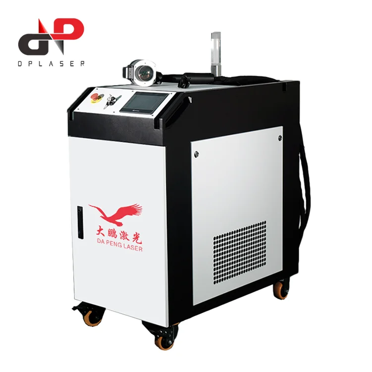 

High Power Hybrid 300W Pulse Laser Source + 2000W Continuous Laser Source Fiber Laser Cleaning Machine