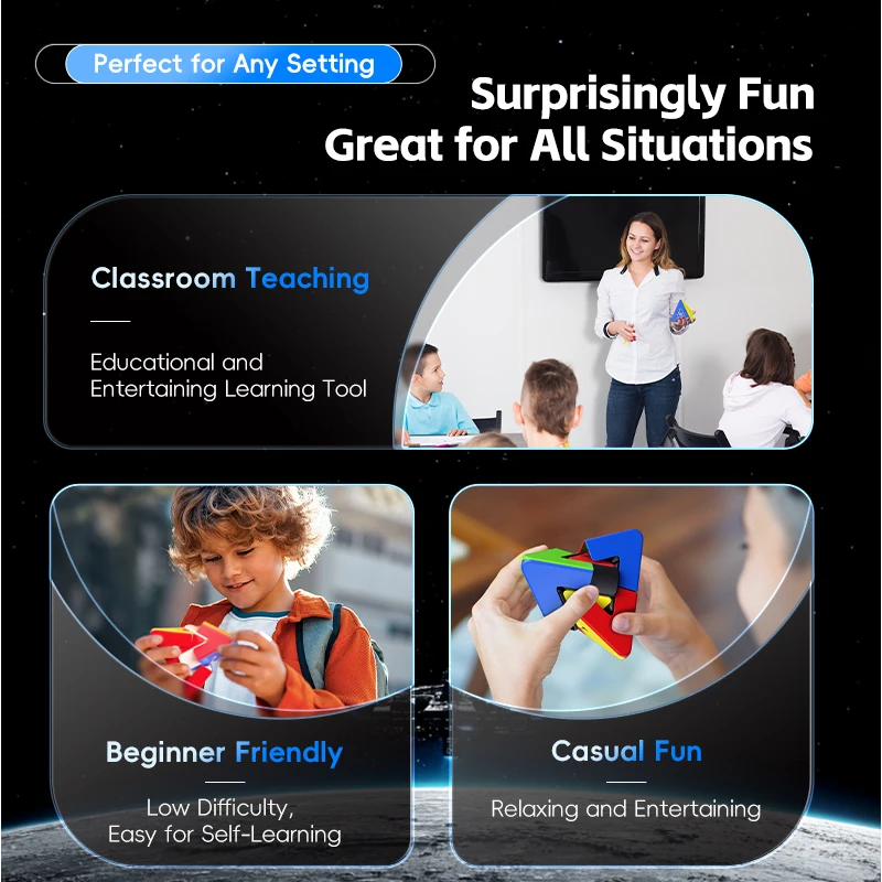 [JudyCube] MOYU Duo Magic Tower Ball Core Magnetic Magic Cube Professional Fidget Toys MFJS Duo Cube 2x2 Cubo Magico Puzzle