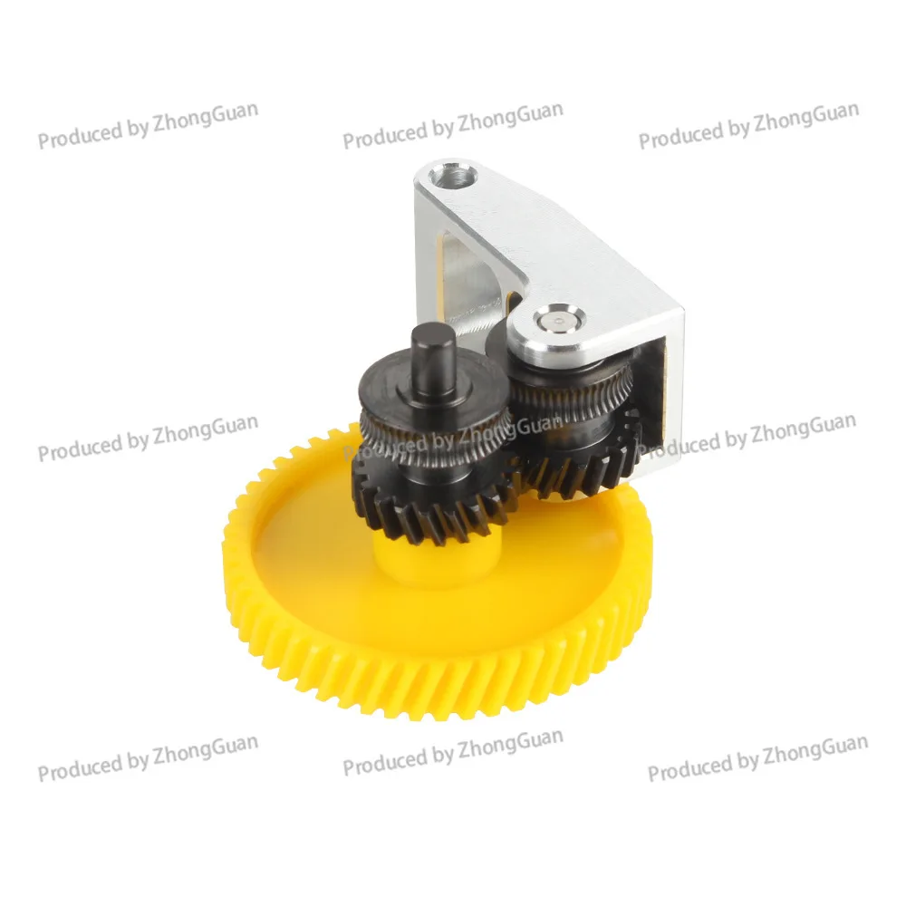 3d Printer Hardened Steel Extruder Gear Assembly X1 P1 Universal Metal Handle Feed Assembly