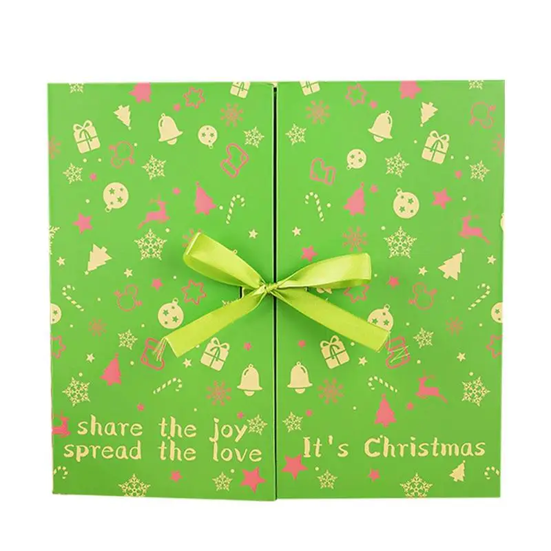 

Advent Calendar 2024 Refillable Countdown To Christmas Packaging Box 24 Days Cute Christmas Cardboard Number Boxes Holiday Home