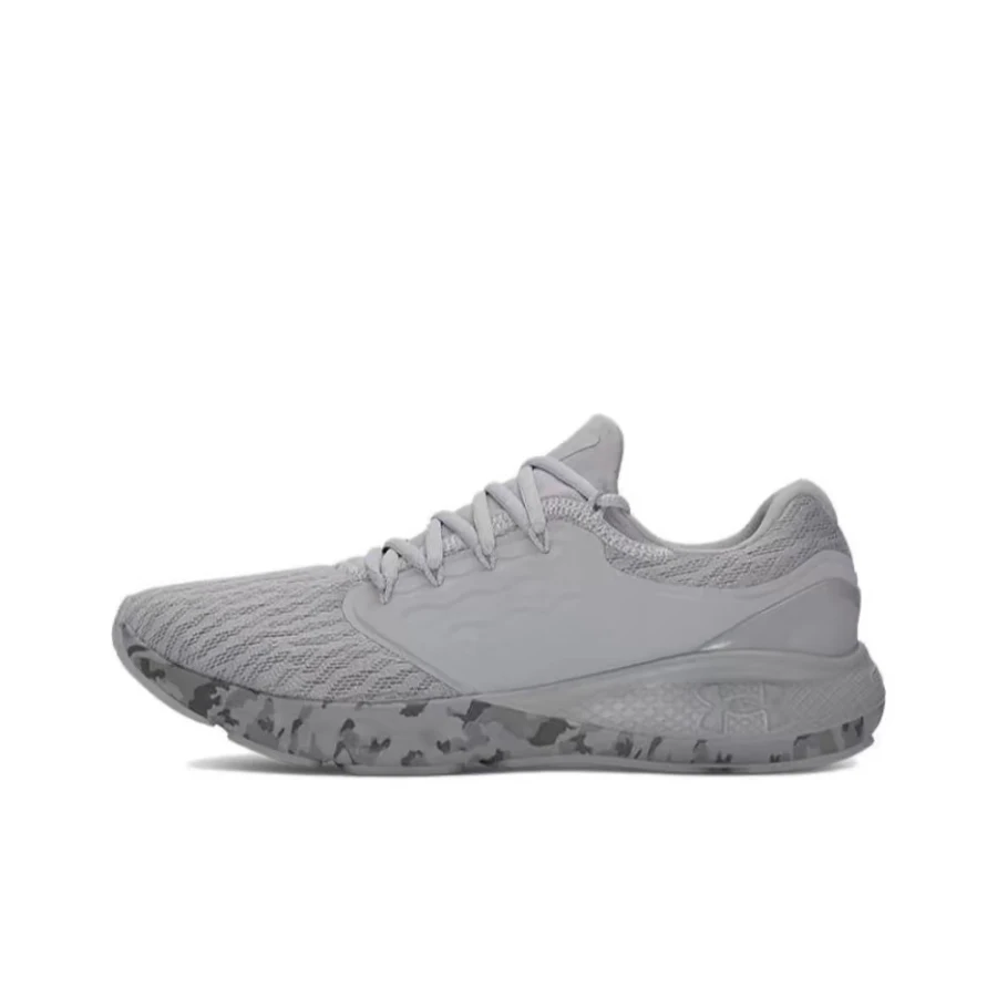 Under Armour Charged Vantage Gray Stylish Snug-Fitting Lightweight Comfortable Low-Top Lace-Up Running Men Shoe 3026450-075