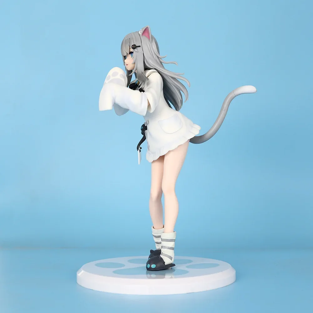 21cm nowy nachoneko Anime rysunek peryferyjny Model z pcv śliczna piękna dziewczyna statua dekoracja stołu ozdoby urodziny prezenty zabawki