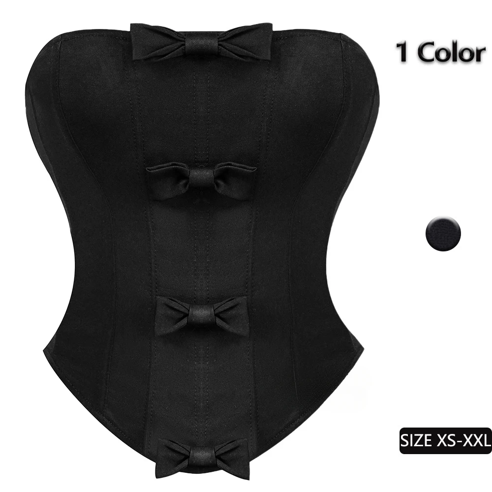 

Drawstring Corset Bowknot Fishbone Crop Tops Sexy Vest 2025 Summer New Fashion Corselet Slim Shapewear Bustier Camisole Corsets