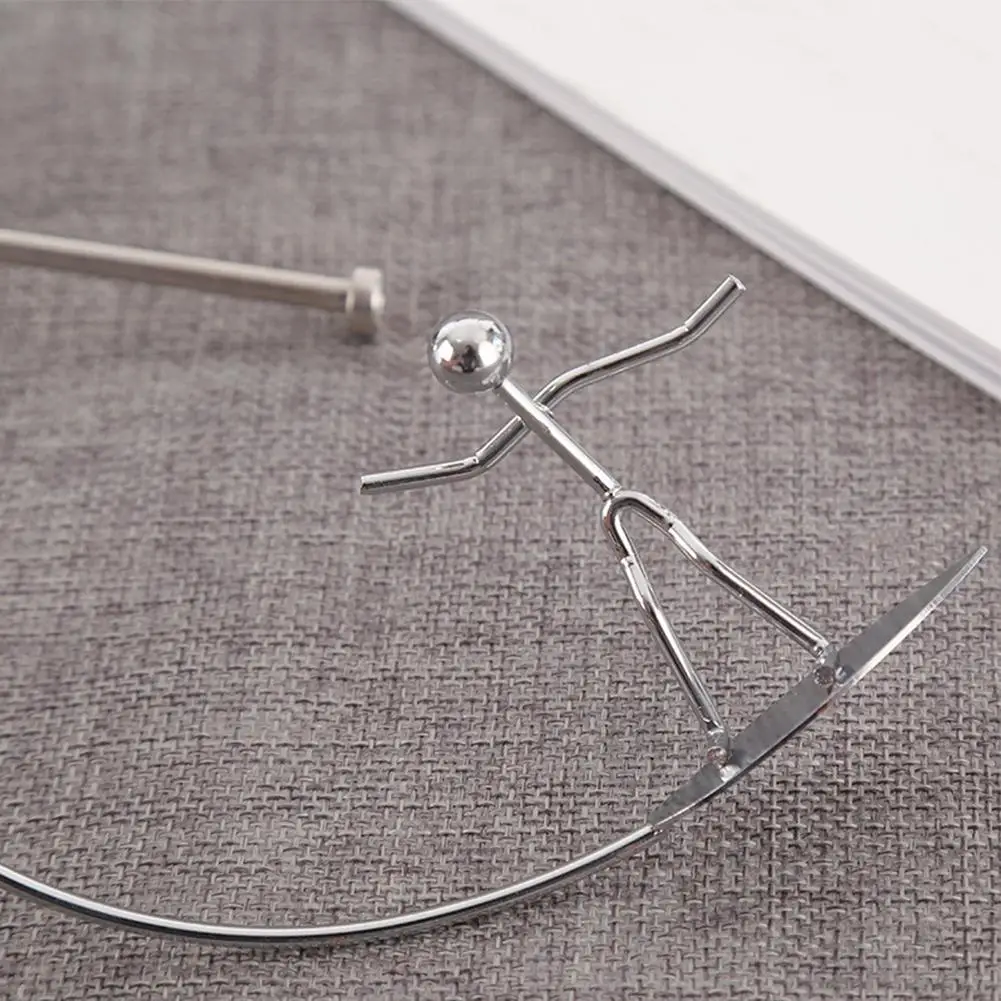 Ferris Wheel Perpetual Motion Apparatus Creative Rotating Simple Newton Pendulum Ball Physical Magnetic Balance Wobbler Gifts