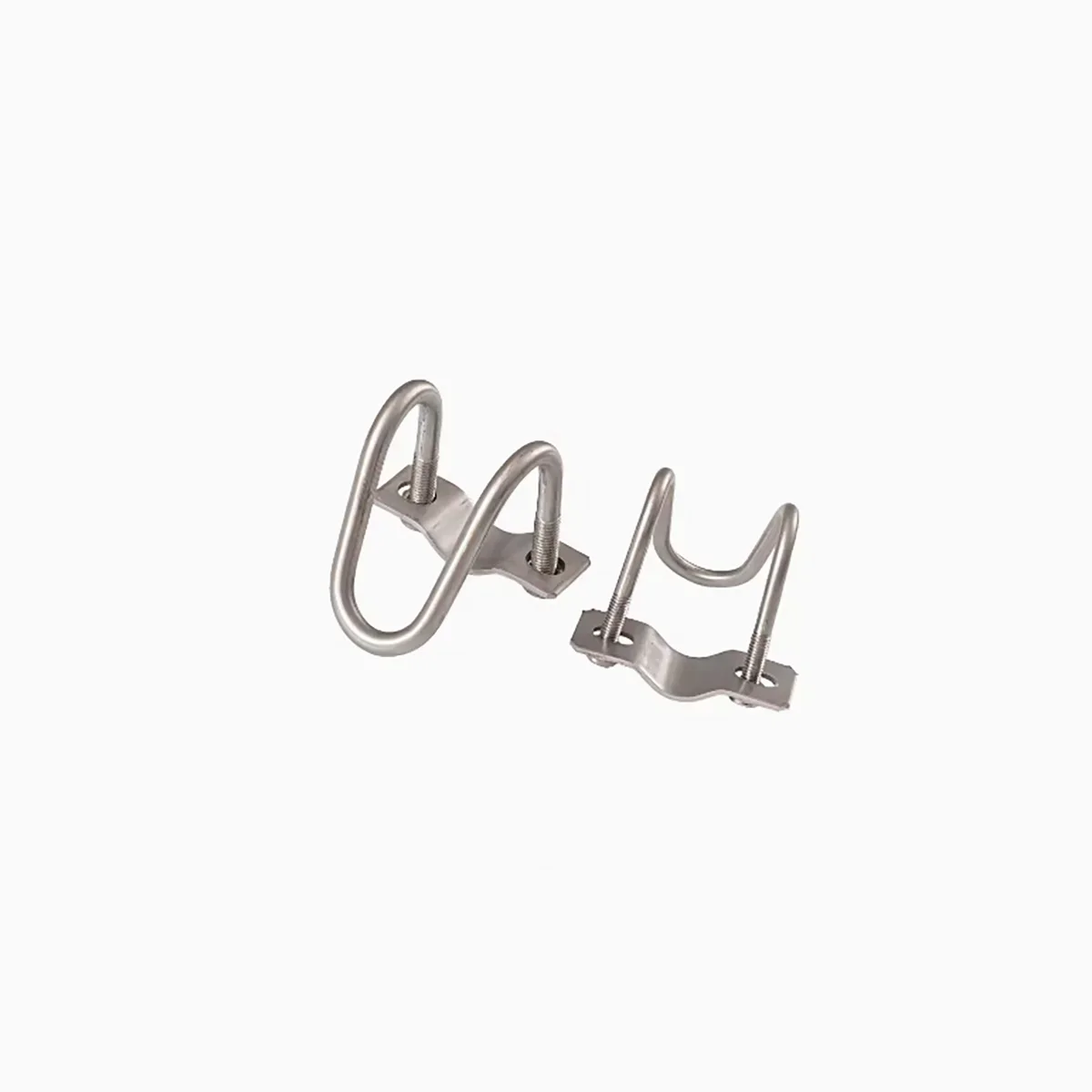 

304 Stainless Steel Double U-Shaped Cross Bolt Clamp Pipe Buckle Used For Greenhouse Pigstylar Clamp