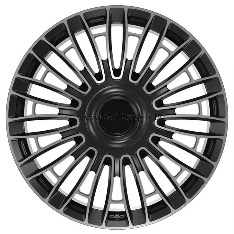 New 23 Inch Forged Aluminum Alloy Wheels 5x112 PCD for 2020 GLS Multi Spoke Design Black Finish