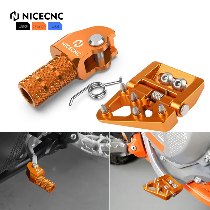 

Brake Pedal Plate Shift Lever Tip For KTM EXC 300 EXCF 350 SX 125 SXF 250 SXF 450 XC XCF XCW 500 XCW-F TPi SIX DAYS 2017-2024