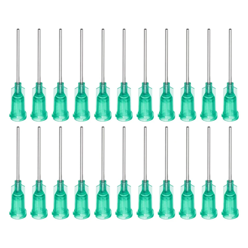 

18G 1 Inch Plastic Dispensing Needle Tip Luer Lock for High Viscosity Glue Adhesive Dispenser