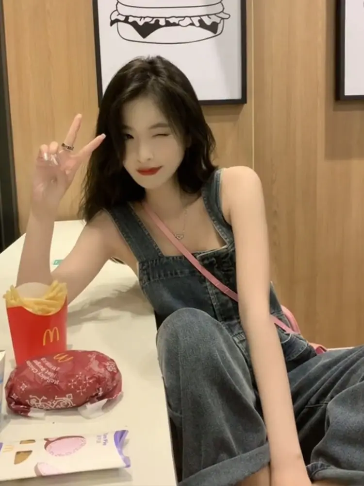 

Черные комбинезоны для женщин, повседневные комбинезоны для девочек, красочные в горошек, с рюшами на бретельках, мятые застежки, полихромные драпированные наряды с открытыми плечами