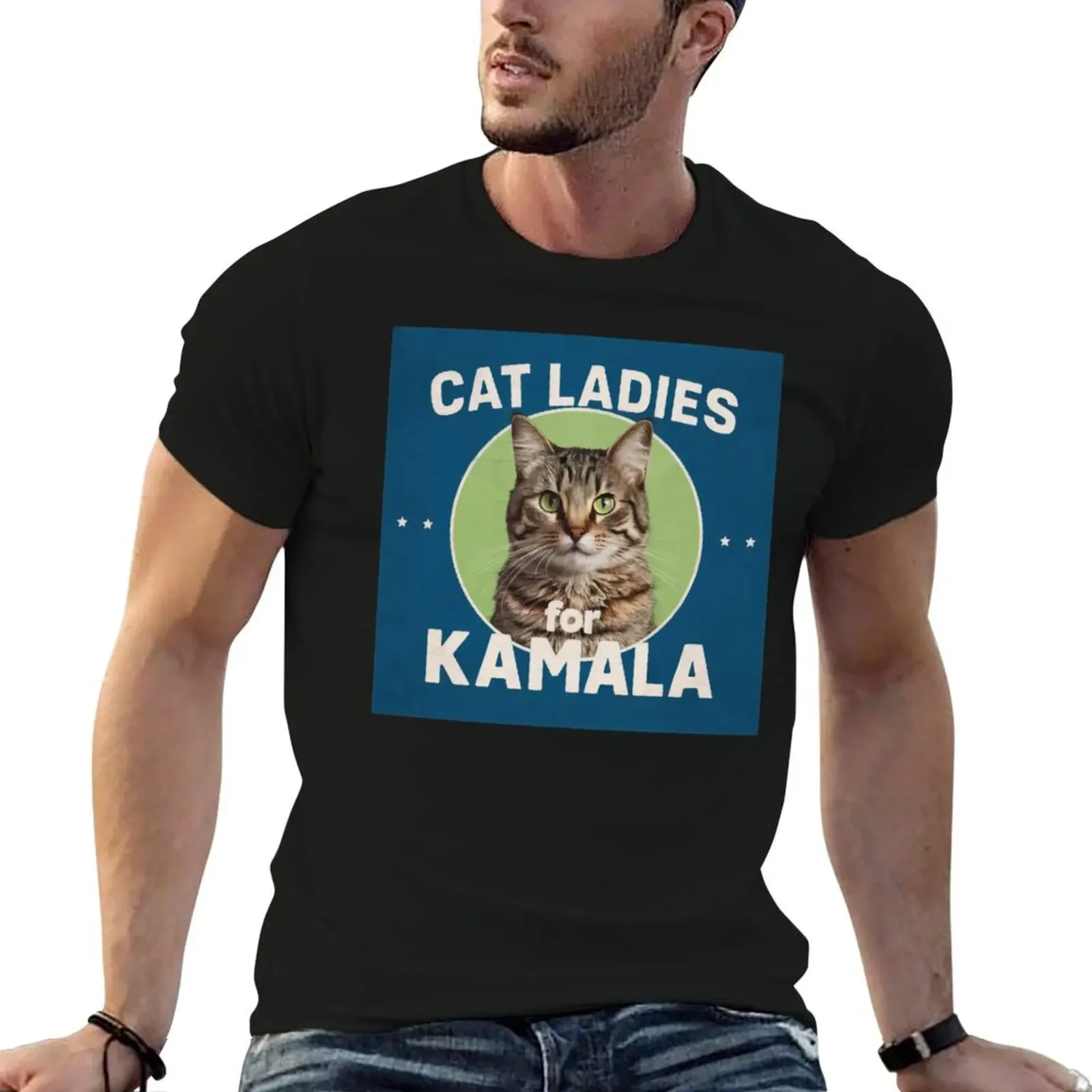 Cat Ladies For Kamala T-Shirt summer clothes fashion shirts cheap stuff big and tall t shirts for men